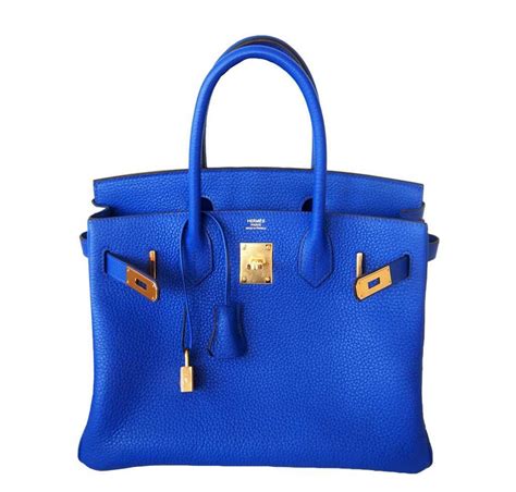 blue hermes bag|blue birkin bag cost.